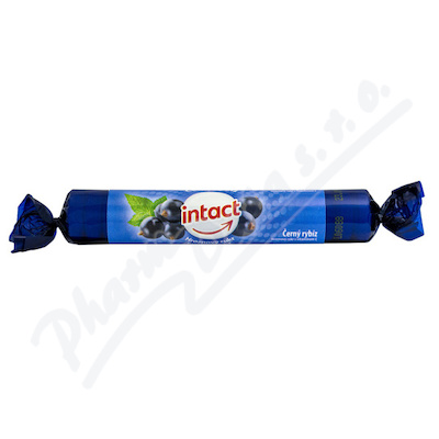 Intact hroznový cukr s vitaminem C Černý rybíz 40g