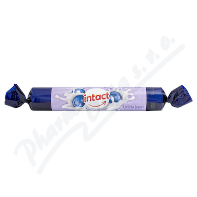 Intact hroznový cukr s vitaminem C Borův-jogurt40g