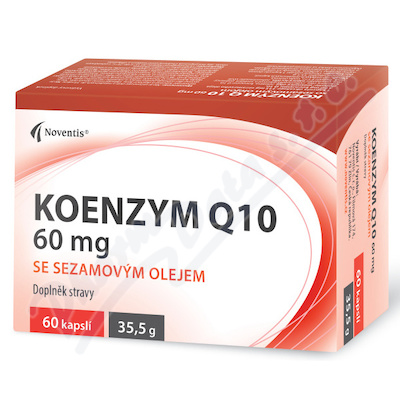 Koenzym Q10 60mg se sezamovým olejem cps.60