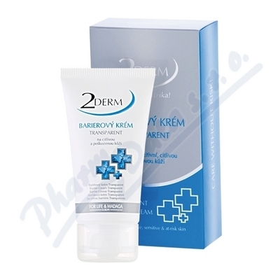 2DERM Barierový krém transparent 50ml