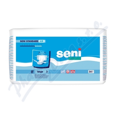 Seni Standard Air inkon.plenkové kalhotky L 30ks