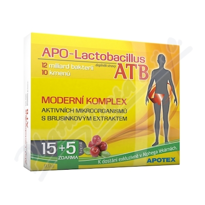 APO-Lactobacillus ATB cps.15+5 zdarma