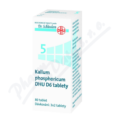 Kalium phosphoricum DHU D5-D30 tbl.nob.80