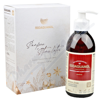 Bioquanol Šampon+Stimul.2x250ml vánoční 2022