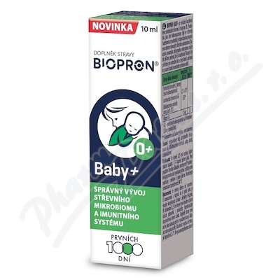 Biopron Baby+ s vitaminem D 0+ 10ml