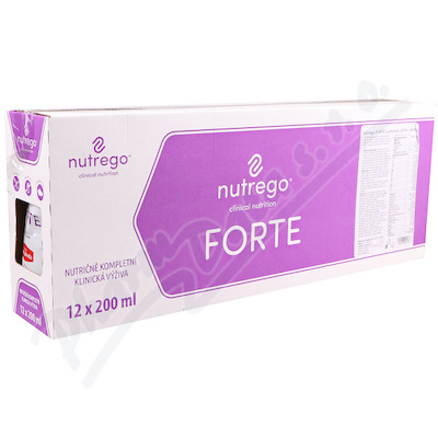 nutrego FORTE lesní jahoda por.sol.12x200ml