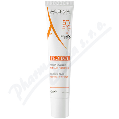 A-DERMA Protect Transparetní fluid SPF50+ 40ml