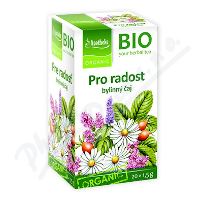 Apotheke BIO Pro radost bylinný čaj 20x1.5g