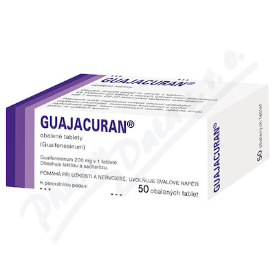 Guajacuran 200mg tbl.obd.50