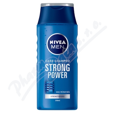 NIVEA šampon muži Strong Power 250ml 81423