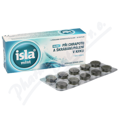 Isla Mint 30 pastilek