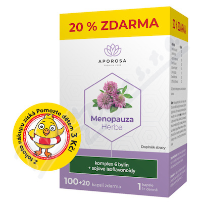 APOROSA Menopauza Herba cps.100+20