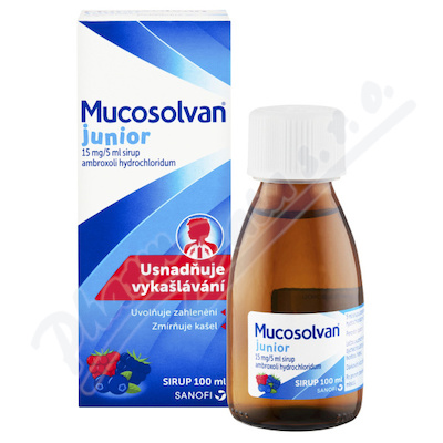 Mucosolvan Junior 15mg/5ml sir.100ml