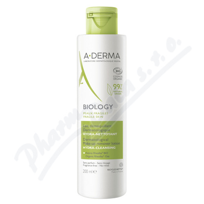 A-DERMA BIOLOGY Odličovací mléko 200ml