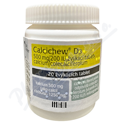 Calcichew D3 500mg/200IU tbl.mnd.20