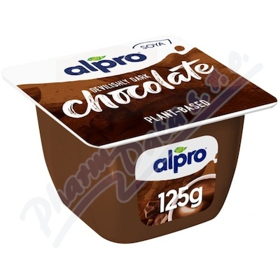 Alpro Sójový dezert hořká čokoláda 125g