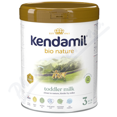 Kendamil Nature 3 batolecí mléko HMO+ BIO 800g
