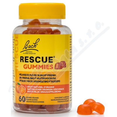 RESCUE Gummies gumové pastilky 60ks