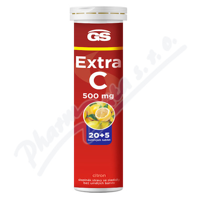 GS Extra C 500 citron eff.tbl.20+5