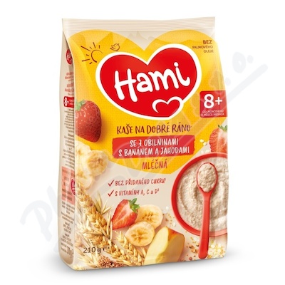 Hami Ml.kaše na dobré ráno 7obil.ban.jah.210g 8m+