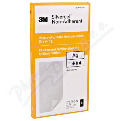 Silvercel NEADHER Hydroalginate krytí 10x20cm 5ks