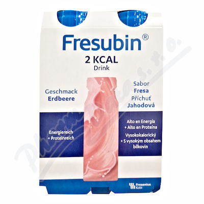 Fresubin 2kcal drink jahodová por.sol.4x200ml