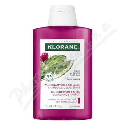 KLORANE Hydratační šampon s opuncií 200ml