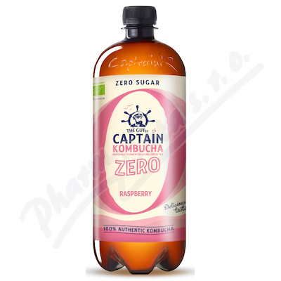 The Gutsy Captain Kombucha malina BIO 1l zero