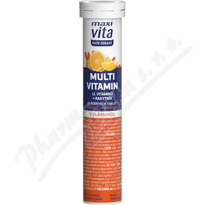 Maxi Vita Multivit.11vit.+rakyt.pomer.tbl.eff.20