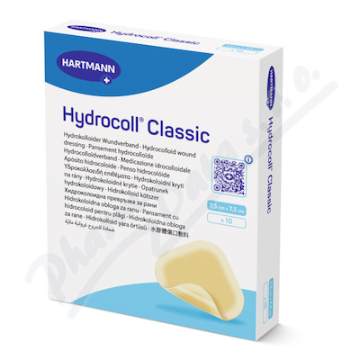 Hartmann Hydrocoll Classic 7.5x7.5cm 10ks