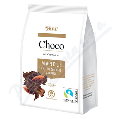 POEX Choco Exclusive Mandle v ml.čoko.a skoři.150g