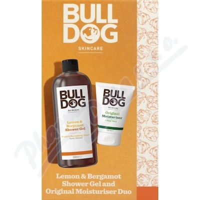 Bulldog Lemon&Bergamot Shower Gel Moisturiser set