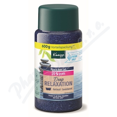 Kneipp Sůl do koupele Deep Relaxation 600g
