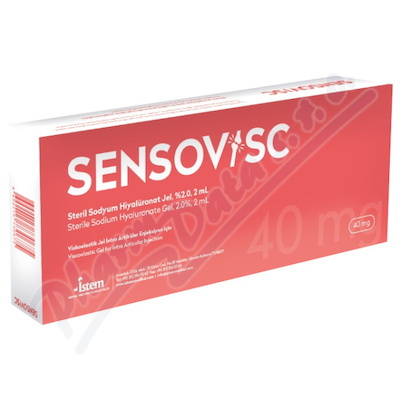SENSOVISC 40mg/2ml intraartikulární injekce