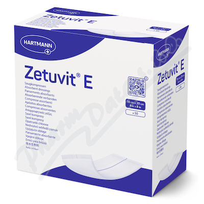 Hartmann Zetuvit E Savé kompresy10x20cm 50ks
