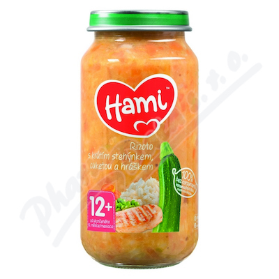 Hami Rizoto s krůt.masem cuket.a hráš.250g 12m+