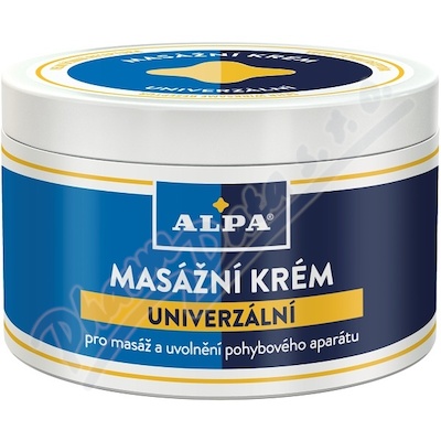 Alpa masážní krém univerzální 250ml