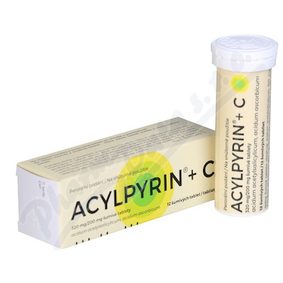 Acylpyrin + C 320mg/200mg tbl.eff. 12