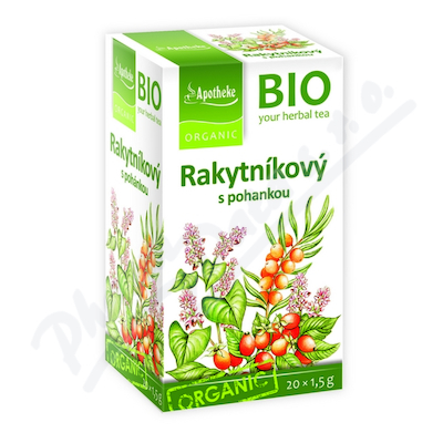 Apotheke BIO Rakytníkový čaj s pohankou 20x1.5g