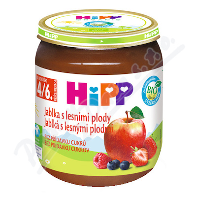 HiPP Jablka s lesními plody BIO 4/6m 125g