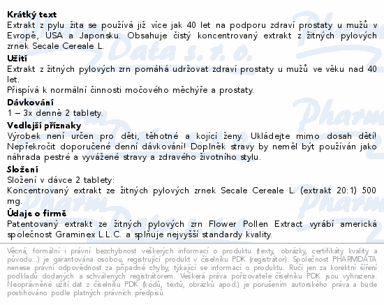 Polenal Forte patent na prostatu tbl.100