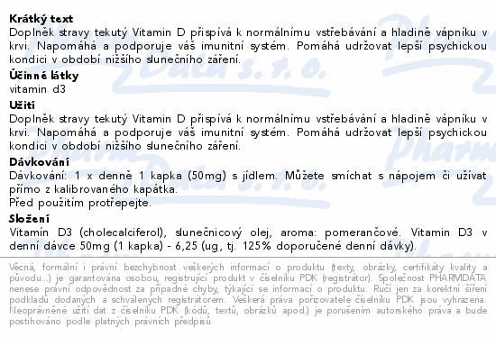Solgar Vitamin D3 2500 IU 59ml