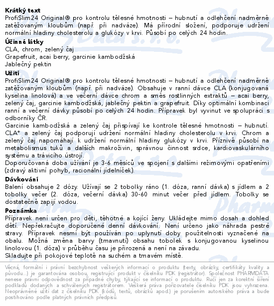 ProfiSlim original 24 tob.120