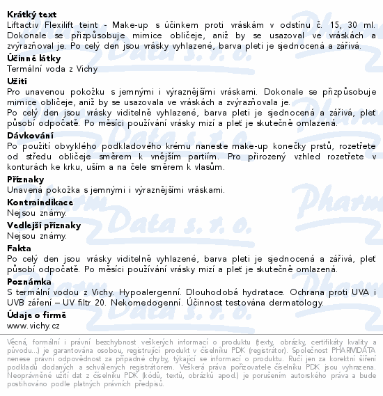 VICHY LIFTACTIV Flexilift make-up 15 30ml