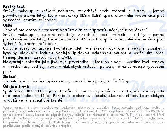 DERMEDIC H3 Krémový mycí gel 200ml