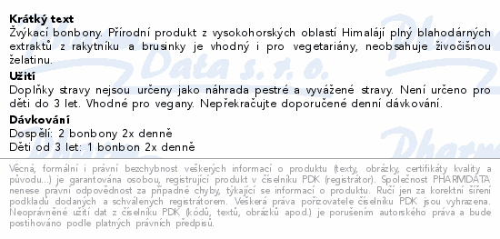 Himalyo Yetti Rakytník Gummies 60ks