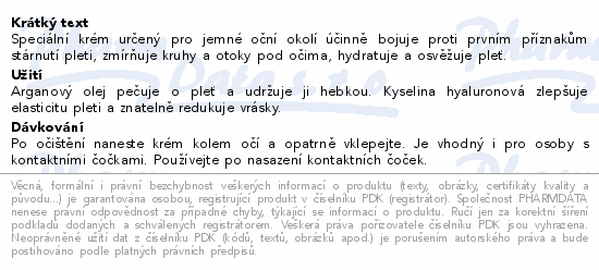 Rugard Hyaluron krém pro oční okolí 15ml