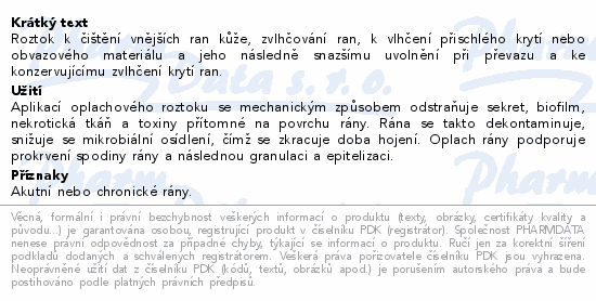 Neocide roztok na oplach ran 500ml