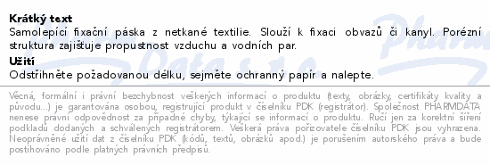 Mefix fixace 10mx2.5cm 310250