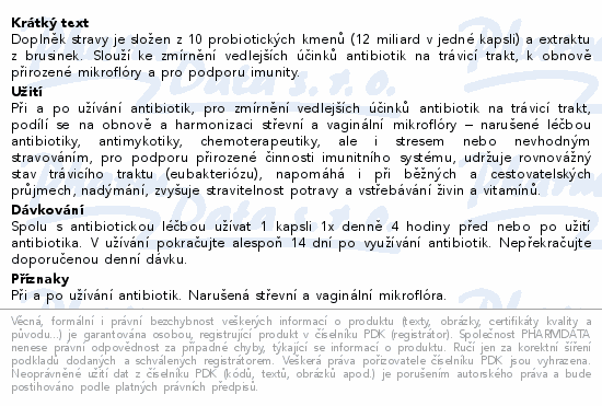 Lactobacillus ANIXI ATB cps.15